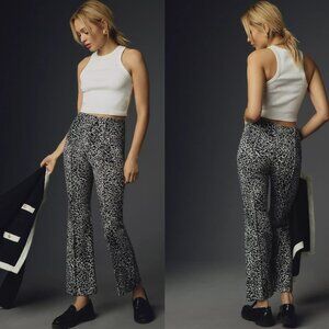 anthropologie The Margot Kick-Flare Cropped Pants by Maeve new nwt Large